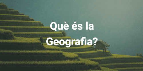Què és la geografia?