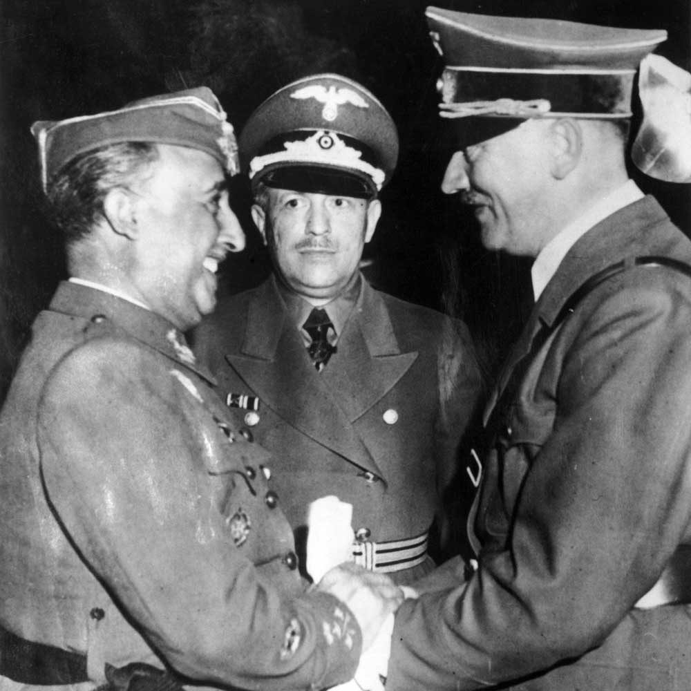 Franco i Hitler